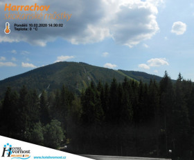 Imagen de vista previa de la cámara web Harrachov - camera view on Čertova hora